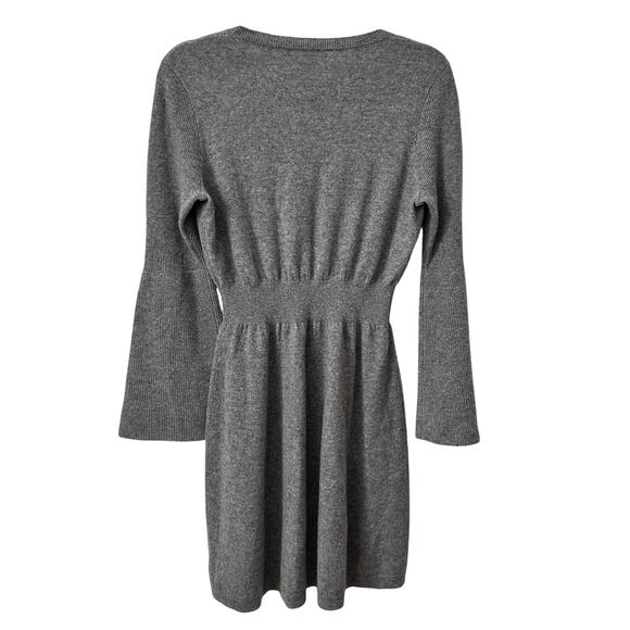 Theory Grey Sleeveless Sweater Dress Grey Size Medium EUC - Picture 4 of 6